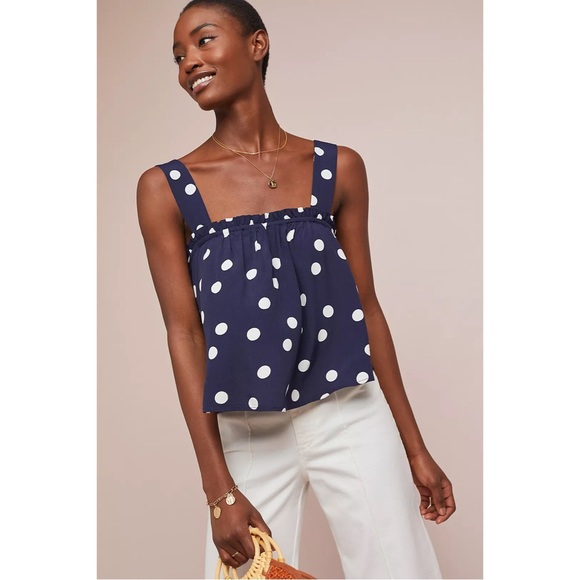 Anthropologie NWT Cropped Swing Top - Picture 2 of 7